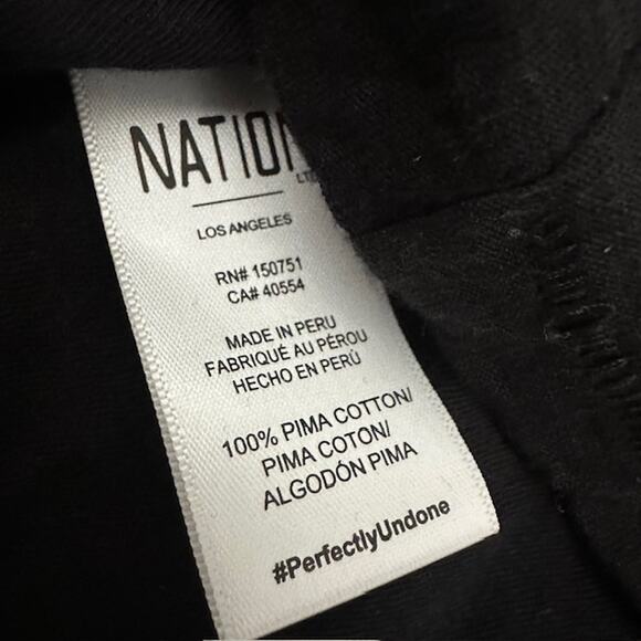 Nation LTD. NWT Lana Tie Tank Size: Medium Color: Jet Black - Picture 7 of 8